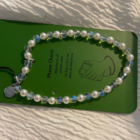 Kate Spade beaded phone charm. NWOT. - Picture 3 of 5